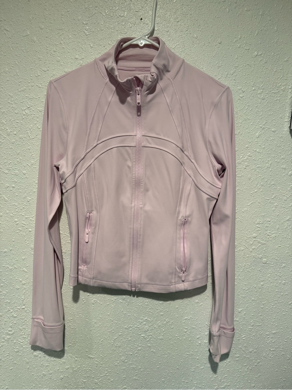 lululemon athletica Light Pink Full-Zip Performance Jacket